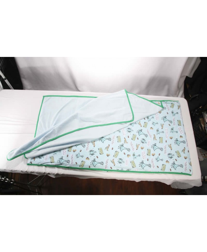 ZEKIEYES SNOOZER™ Pillowcase-Mat Sheets (With Attached Blanket)